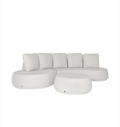 Mona Outdoor Sofa Set in Aborio