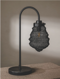 Rookery Bedside Lamp in Black Starling