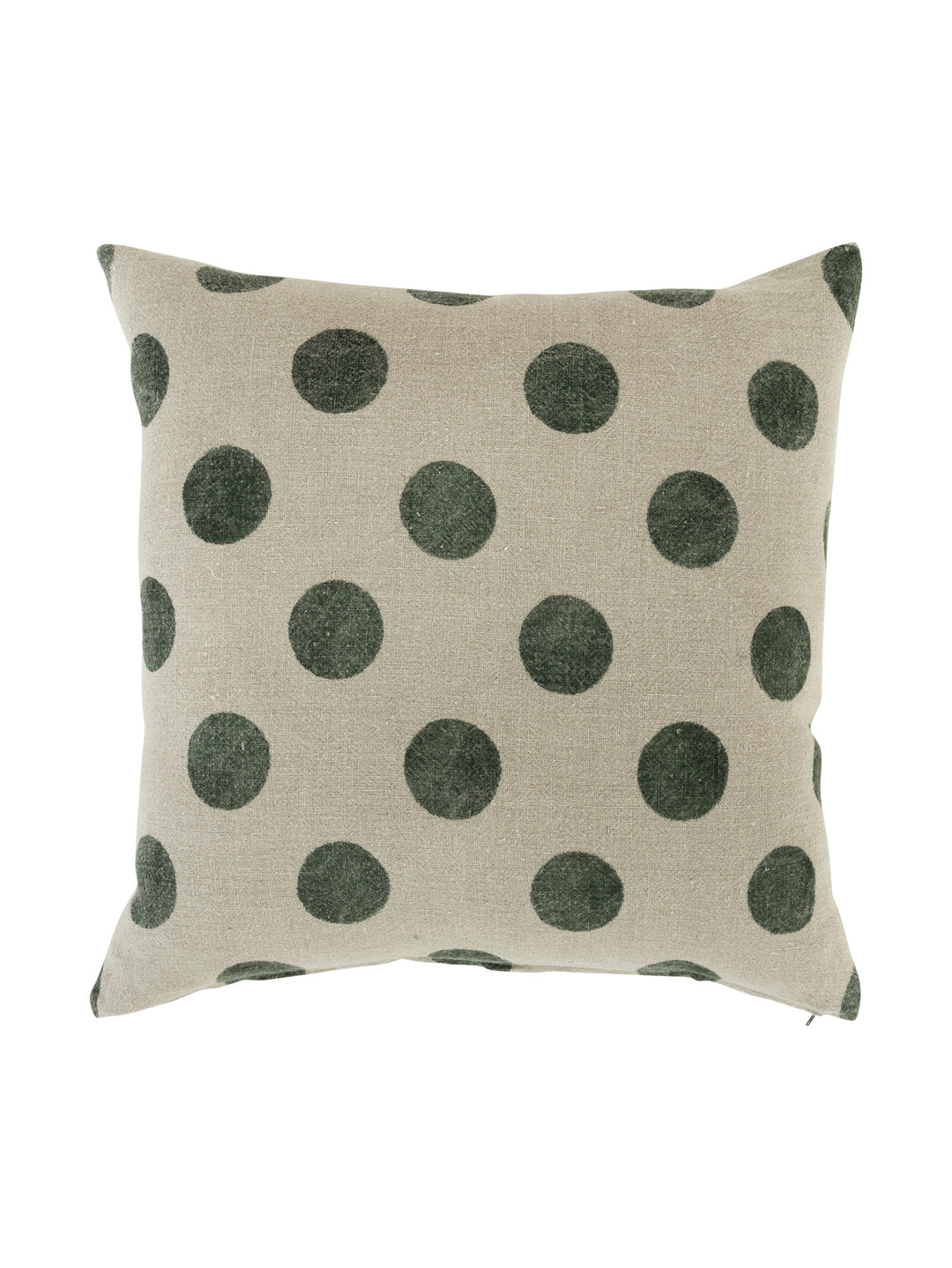 Artisanal Handwoven Velvet Linen Scatter